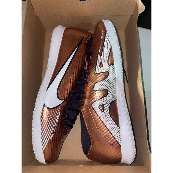 NIKE ZOOM SUPERFLY 9 ACADEMY IC SOCCER SHOES MENS Size 12.5 DR5946-810 No Lid - Picture 1 of 9